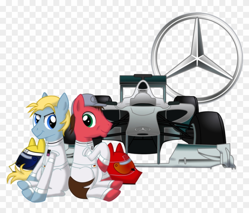 Mercedes Amg Petronas By Isegrim87 - Mercedes Benz F1 Deviantart #1254668