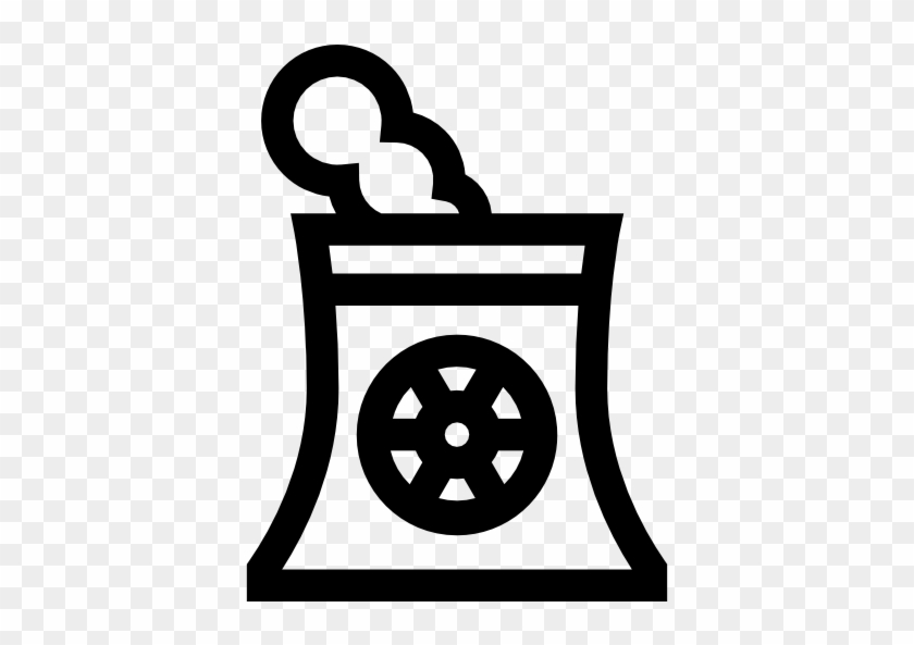 Nuclear Plant Free Icon - Nuclear Plant Free Icon #1254840