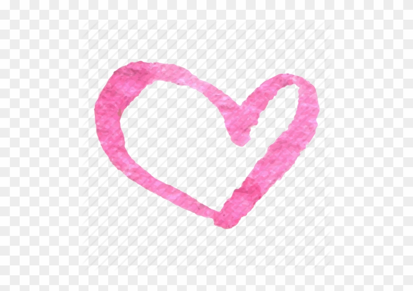 Drawn Hearts Hand Drawn Many Interesting Cliparts - Heart Sketch Png #1254987