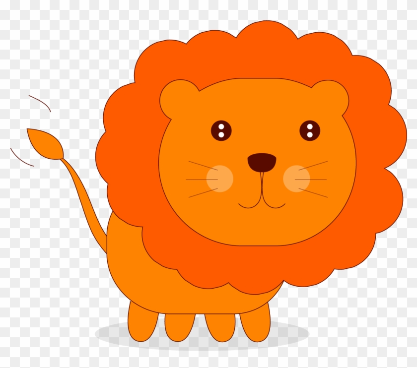 Lion Cartoon Comics - 獅子 卡通 圖案 #1255664