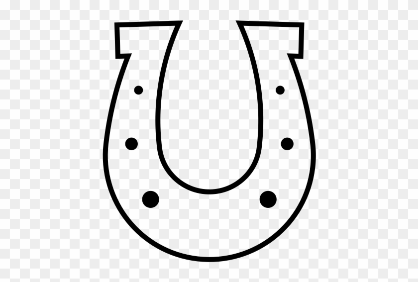 Horseshoe Rubber Stamp - Horseshoe Coloring Page #1255791