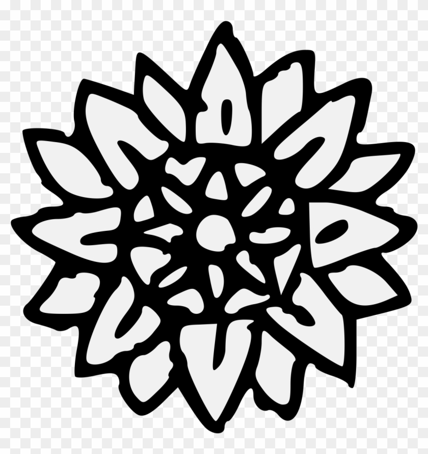 Pdf - Girasol Silueta Png #1257323