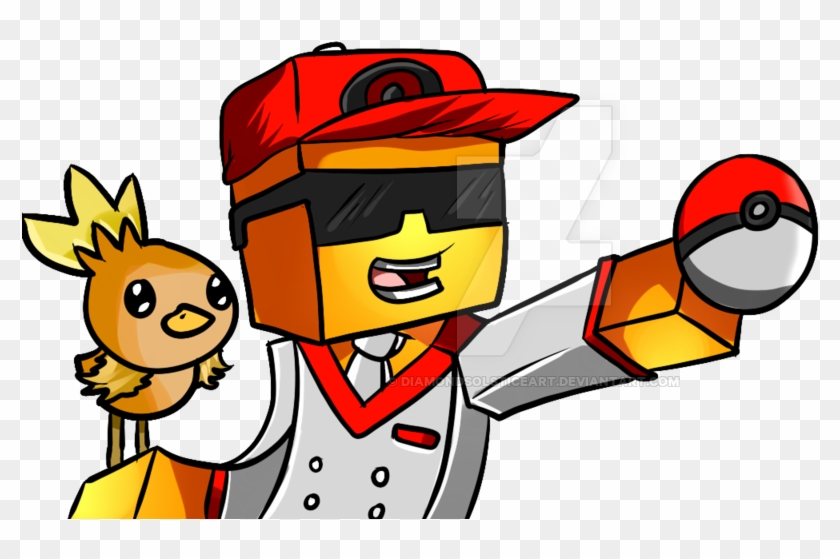 Peachy's Gaming Pixelmon Thumbnail By Diamondsolsticeart - Cartoon #1257500