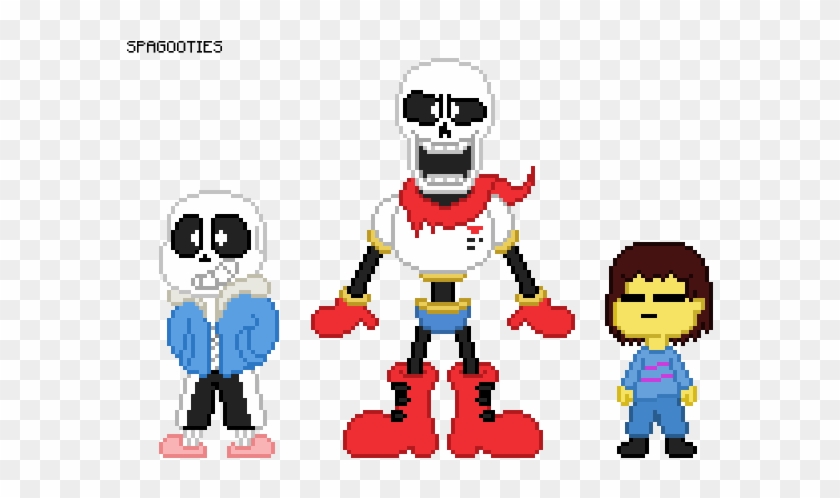 Undertale Pixel Art By Spagooties - Pixel Art #1257540