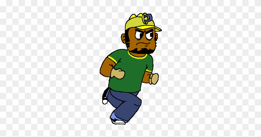 Pixel Russell Run Cycle By Ultraed12 - Pixel Running Person Gif Transparent #1257596