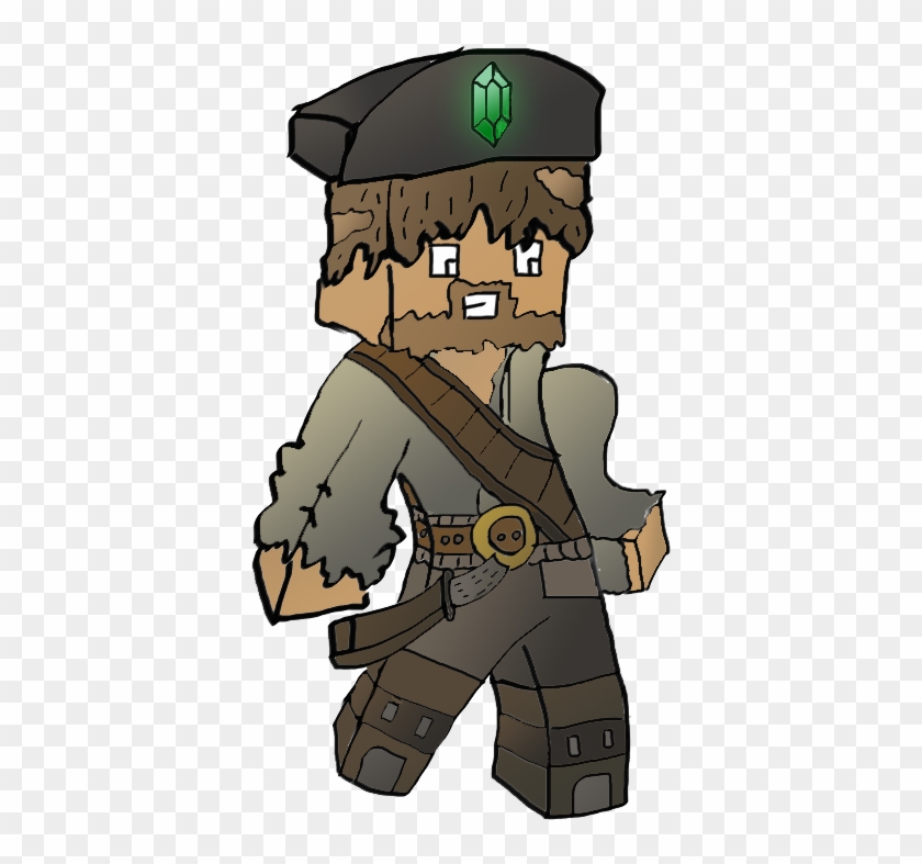 Minecraft Drawing Hideaway Farm - Cartoon #1257620