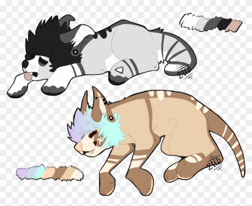 Scene Dogs [open Ota 2/2] By Buddyadopts - Cartoon #1257653