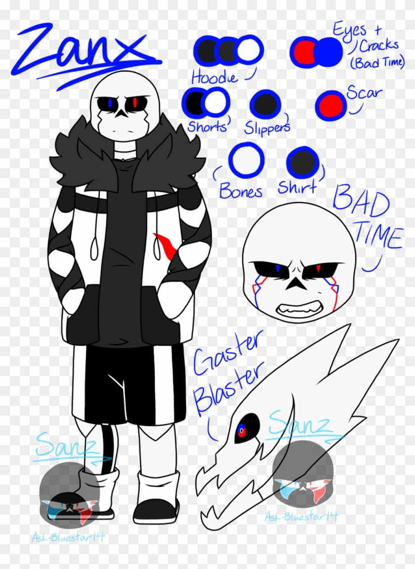 Zanx Reference Sheet 1 By Sanzunderrise Zanx Reference - Cartoon #1258024