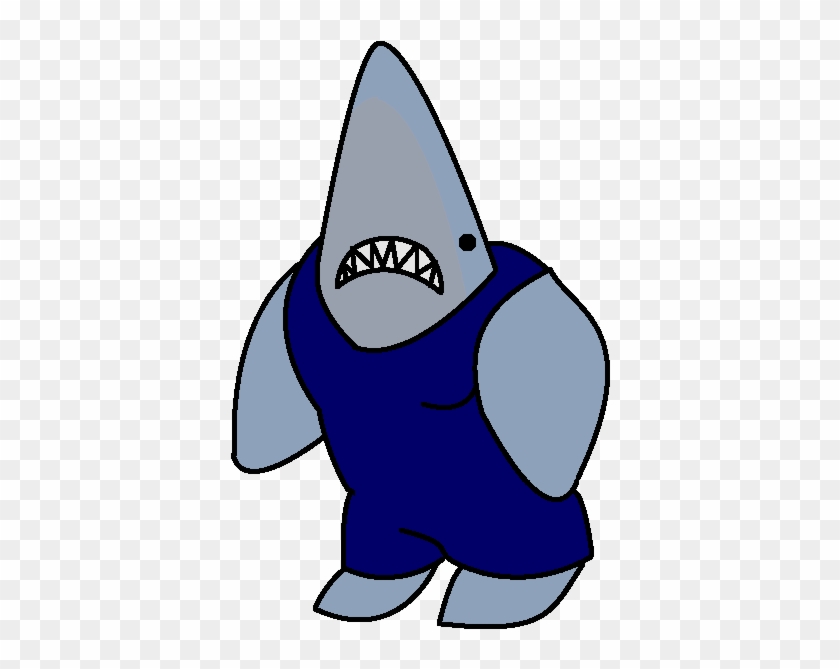 Bully Bull Shark With A Wrestling Singlet By Hoonfakedex - Wrestling Singlet #1258255
