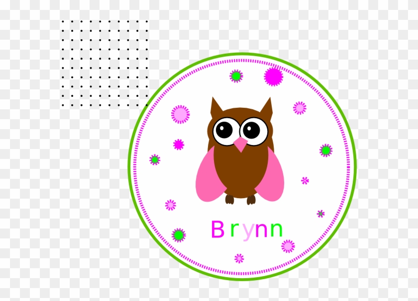 Pink Owl Clip Art - Clip Art #1258265