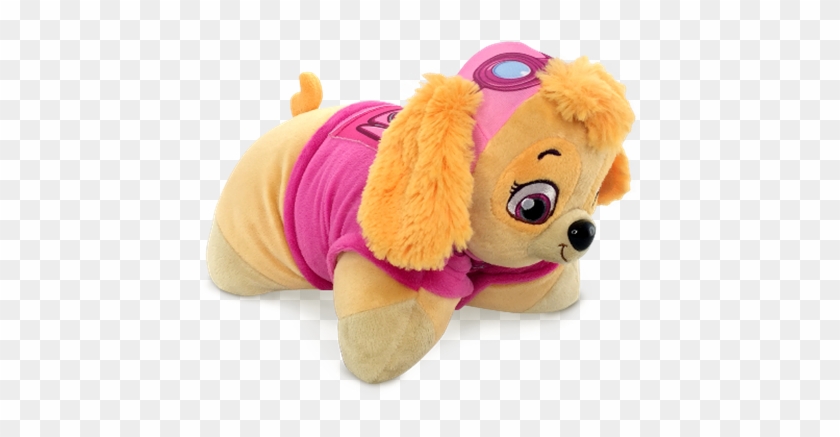 כרית מחמד-סקיי 16" מפרץ ההרפתקאות - Paw Patrol Pillow Pets Plush Soft / Sleep Toy 30cm-skye #1258578