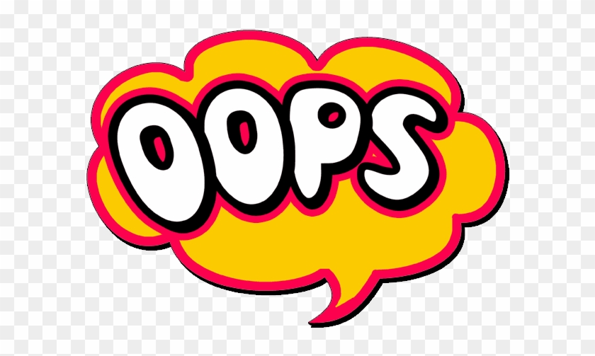 There's A Problem With The Keep Reading Button We Are - Oops Clipart #1258741