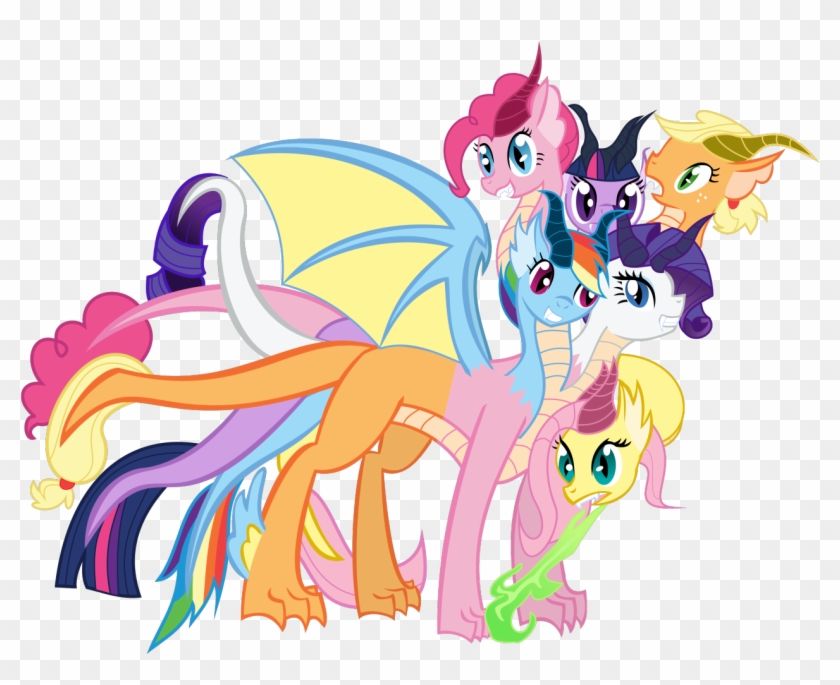 Appleflaritwidashpie, Applejack, Ask Hydra Mane 6, - Mlp Mane 6 Fusion #1258761