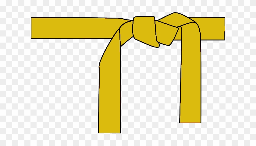 The Student Has Just Learned Basic Knowledge Of Taekwondo, - Karate Belts #1260147