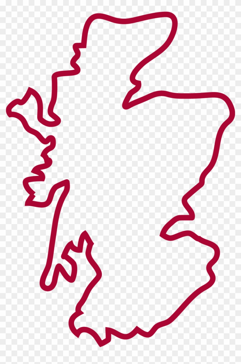 From Scallops To Salmon, Langoustine To Lobster And - Scotland Map Outline #1260441