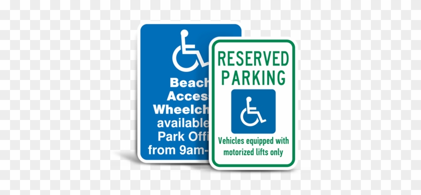 Printable Handicap Parking Signs - State Handicapped Reserved Parking Sign North Carolina #1260453