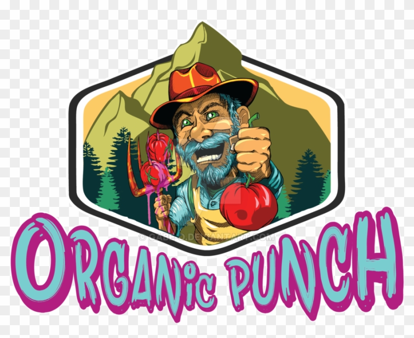 Organic Punch Logo By Gabe-o - Organic Punch Logo By Gabe-o #1260736