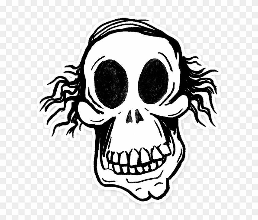 Clown Ghost Vinyl Sticker Horror Art Gifts Handmade - Sticker #1261300