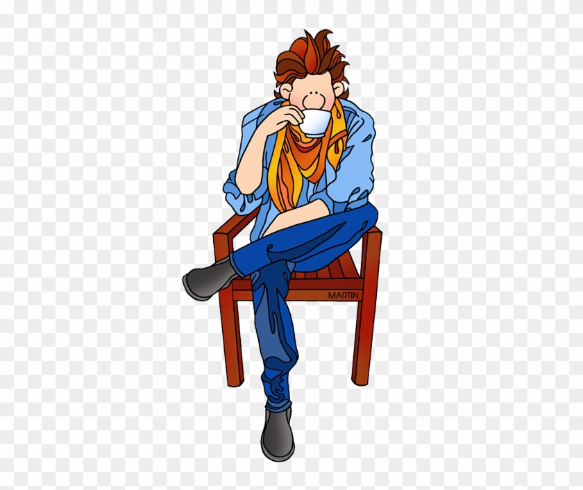 Coffee Drinker - Cartoon #1261600