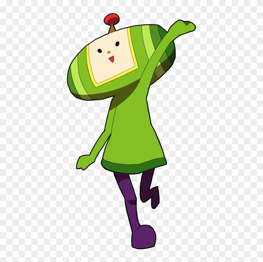 Katamari Damacy World Of Tanks Playstation 2 Green - Katamari Damacy Png #1261846
