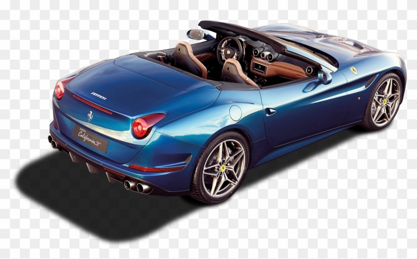 Back View Of Ferrari California T Car Png Image - 2018 Ferrari Portofino Price #1261976