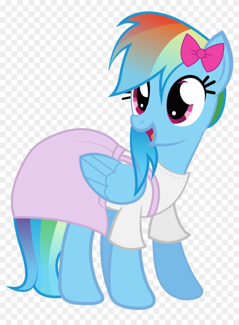 Rainbow Dash Pink Dress #1262065