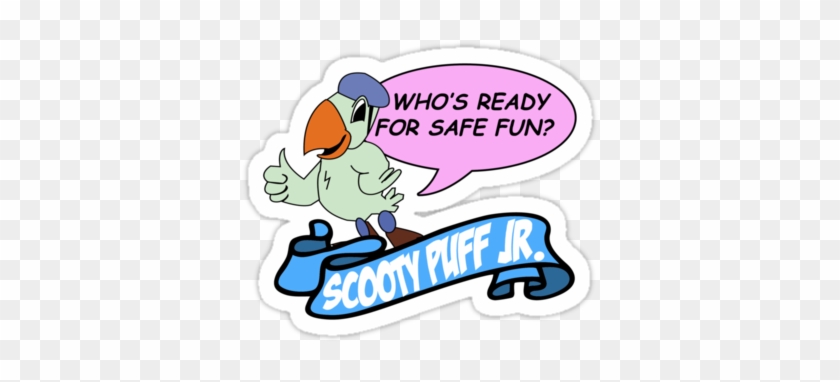 Neutral Evil Human Sorcerer Ability Scores - Scooty Puff Jr Sticker #1262148