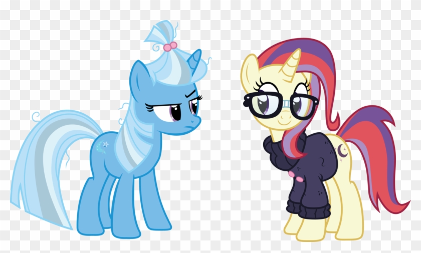 1992zepeda, Clothes, Cute, Dancerbetes, Female, Glasses, - Mlp Moondancer X Trixie #1262192