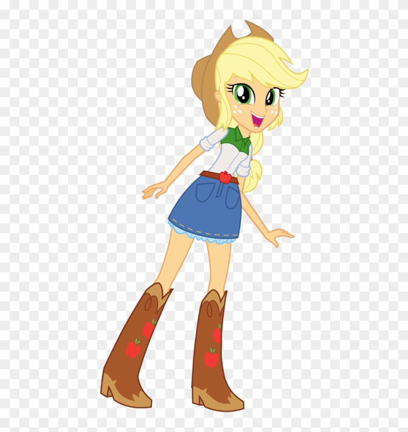 Equestria Girls Applejack - Cartoon #1262267