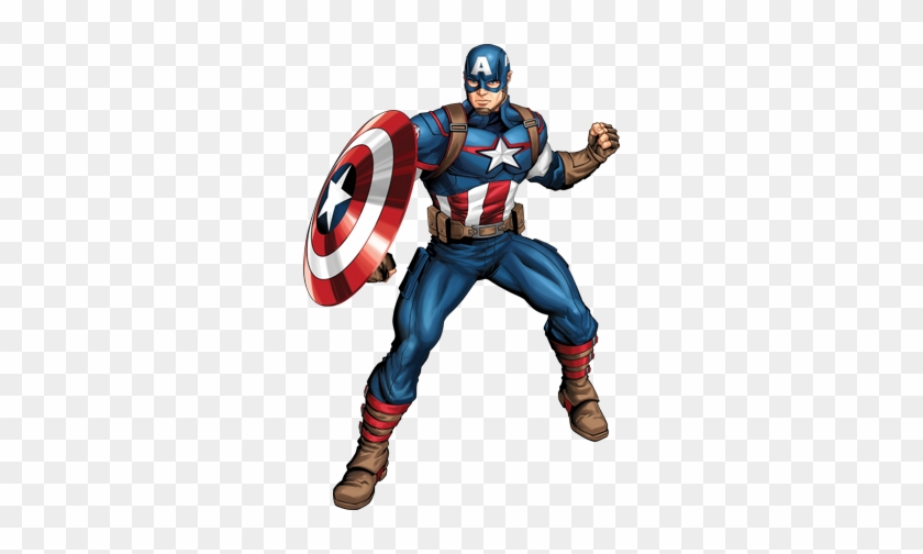 Assemble Your Avengers Team And Create Your Own Super - Avengers Characters Captain America #1262291