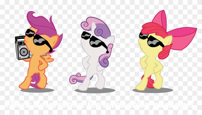 Pony Cartoon Mammal Pink Vertebrate Horse Like Mammal - Mlp Cutie Mark Crusaders Gifs #1262394