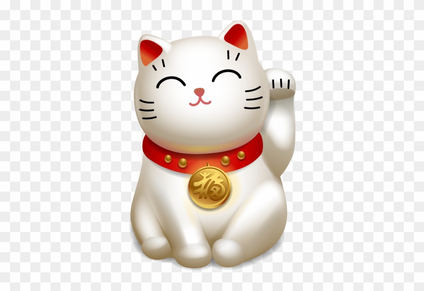 Teena Cat - Chinese Good Luck Cat #1262498