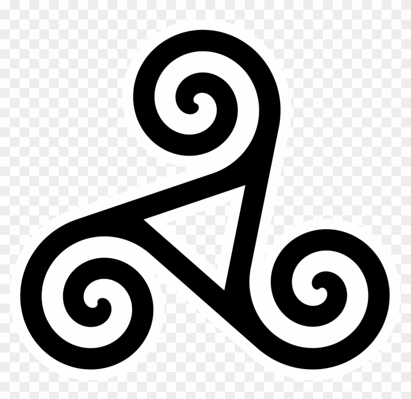 Celtic Tattoos Clipart Triangle - Celtic Symbol Of Death #1263444