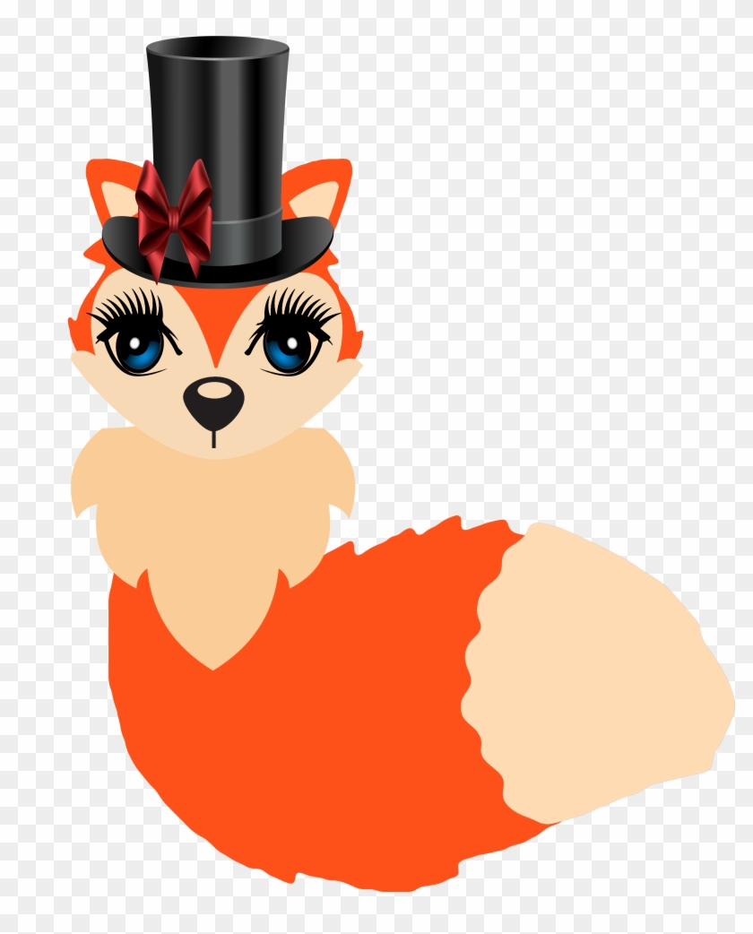 Cute Fox Clip Art - Cute Fox Clip Art #1263789