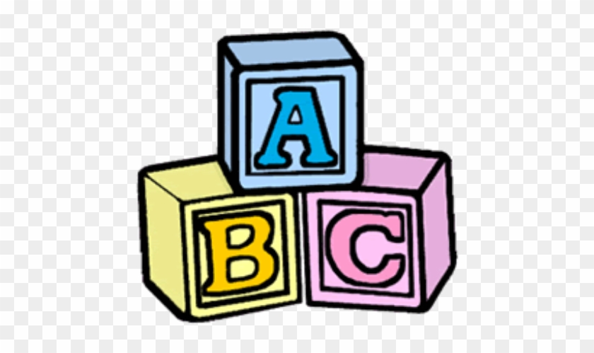 Cube Clipart Baby's - Baby Blocks Clip Art #1263987