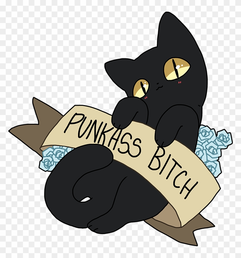 Punkass Bitch - Cartoon #1264132