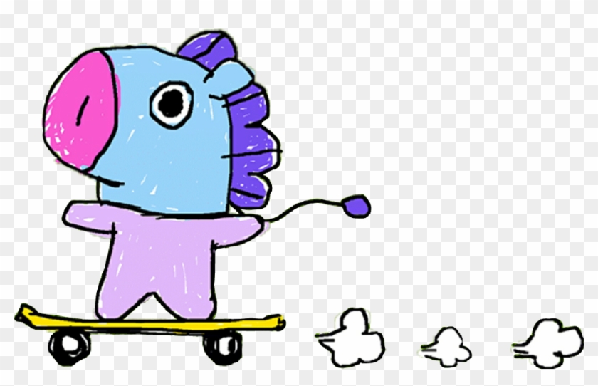 Bts Sticker K-pop May 25, 2018 Clip Art - Mang Bt21 Sticker #1264163