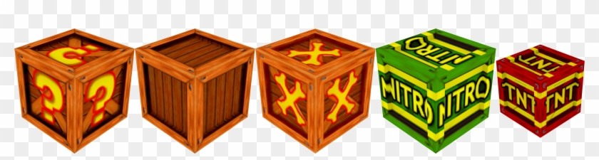 Crates Model By Crasharki - Crash Nitro Kart Weapon #1264234