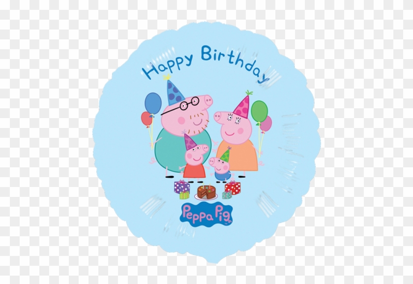 Personalised Peppa Pig Your Child S Birthday Party - Happy Birthday Peppa Pig #1264345