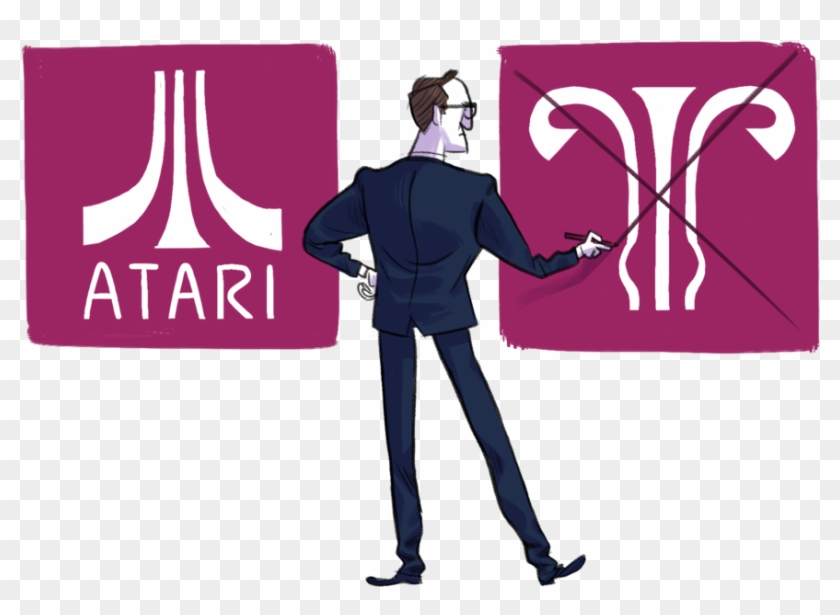 Vintage Clipart Of When It Conducted Market Research - Video Game #1264587