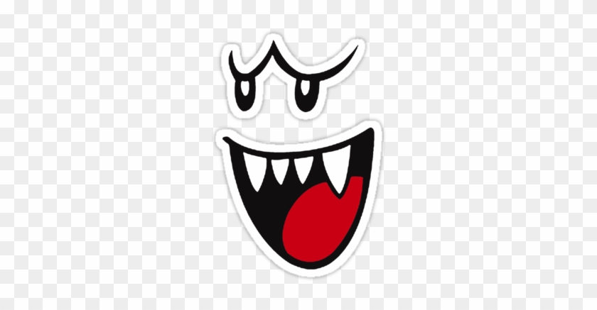 Boo Face - - Super Mario Ghost Face #1264589