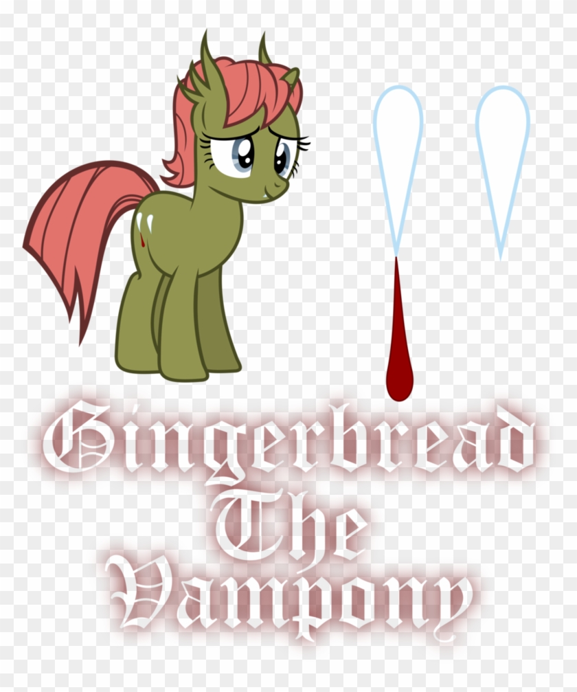 Gingerbread The Vampony By Killagouge - Cartoon #1264934