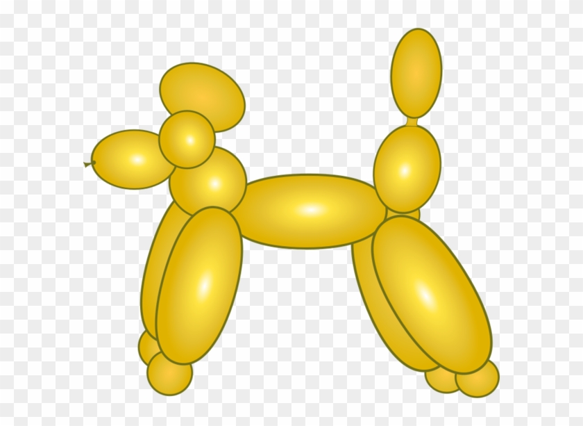Balloon Dog Cliparts - Cane Palloncino Png #1265192