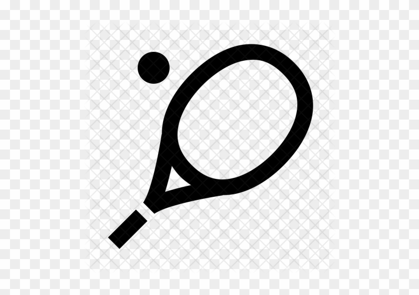 Tennis Racket Icon - Tennis Racket Icon #1265678