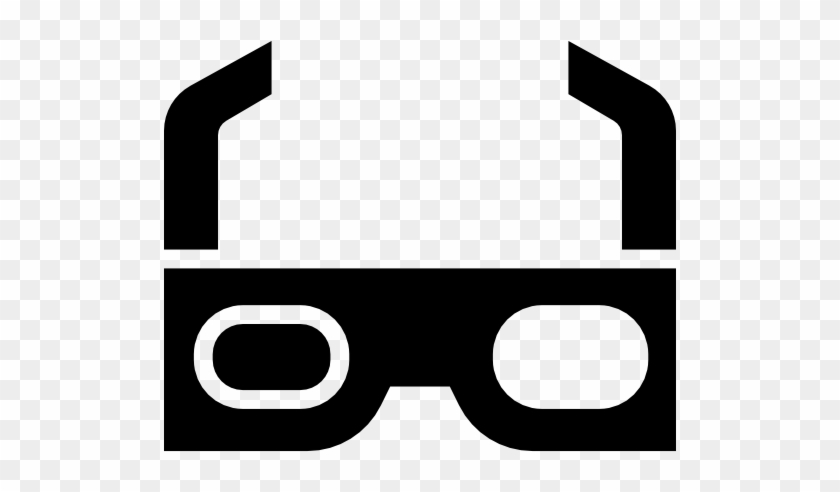 Cinema 3d Vintage Glasses Free Icon - Icon Movie Theater #1265693
