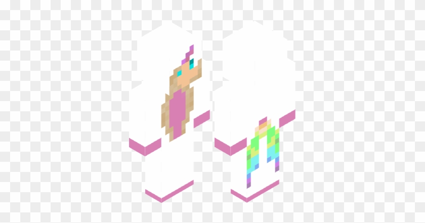 Unicorn Girl Skin 9minecraft Net - Diagram #1265756