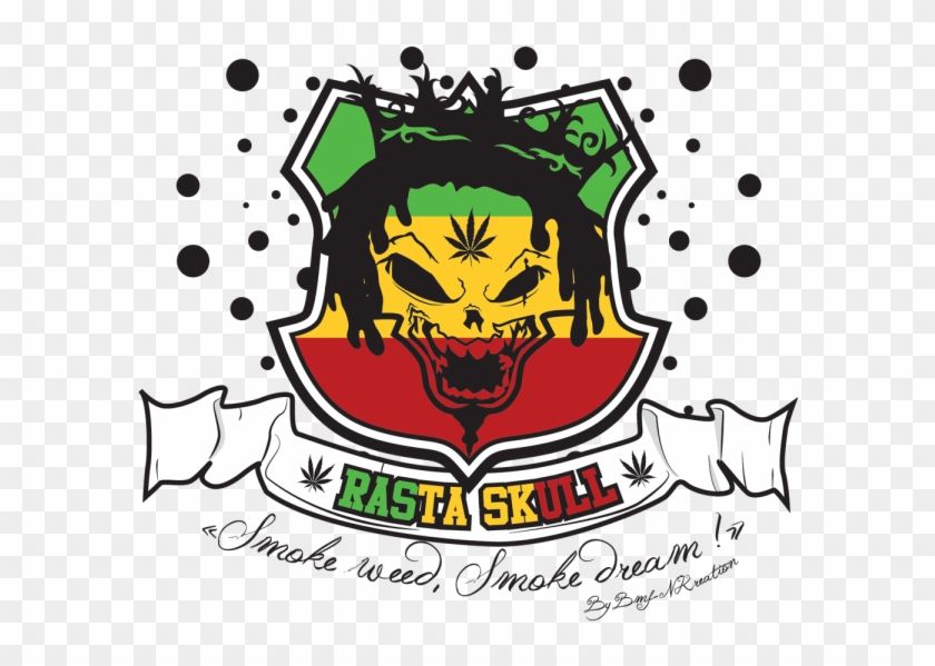 Rasta Skull - Art #1266312