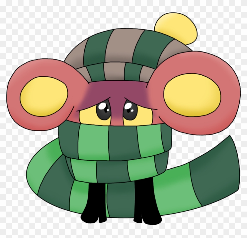 Scarf Mouse By Pencilsketch5678 - Mouse Undertale #1266336