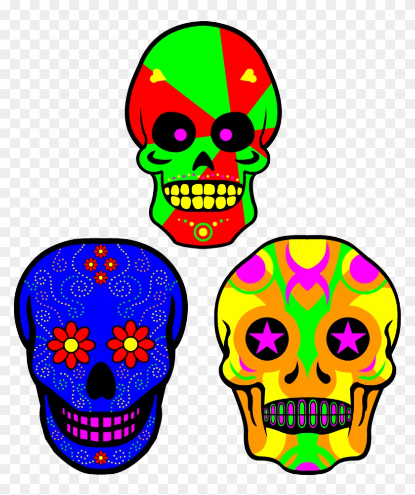 Necro Neon Skulls - Skull #1266358