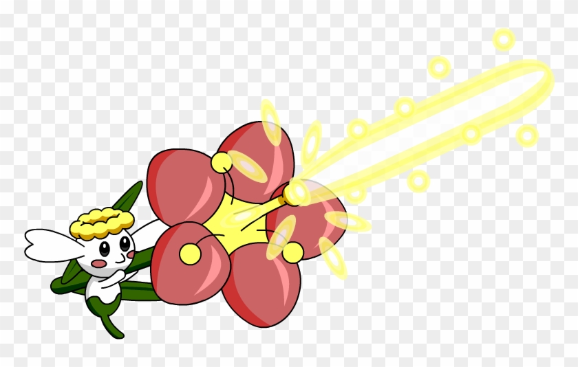 Flabebe Used Solar Beam By Shadownaviex - Flabébé #1266484